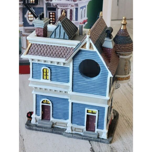 Lemax Row House Apartments/ Curio Shop 2004 village accessory xmas decor - Picture 9 of 11